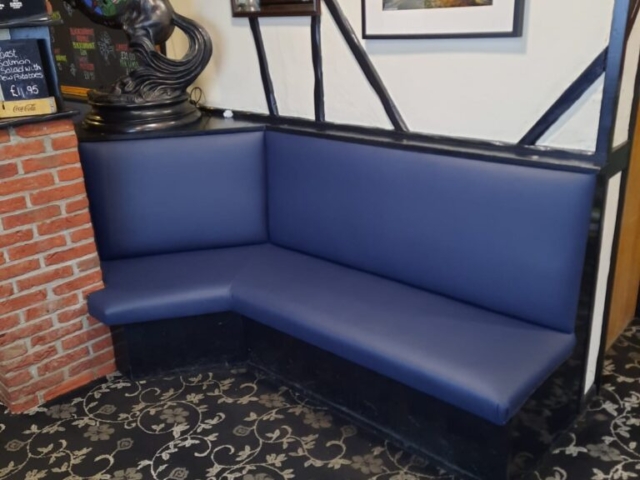 portrait of newly upholstered bench-min